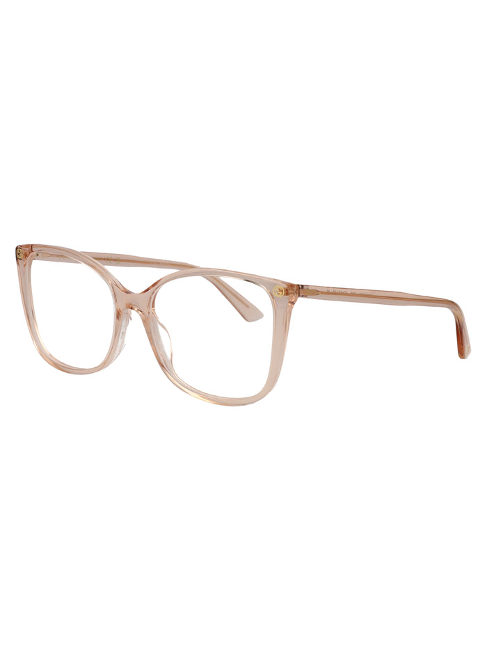 Gg0026o Nude-nude-transparent Acetate Optical