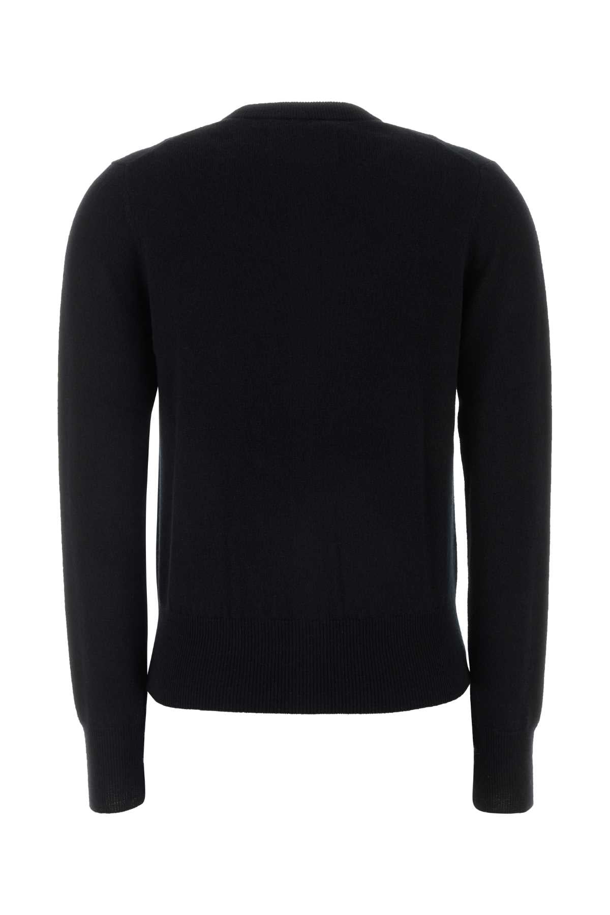 Black Cashmere Little 2 Cardigan Raven Exterior: Maglieria