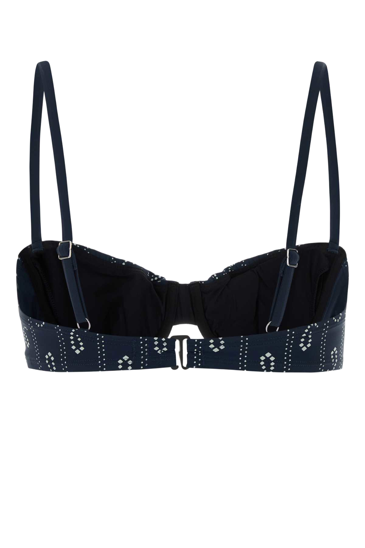 Printed Stretch Nylon Bikini Top 401 Costumi Da Bagno