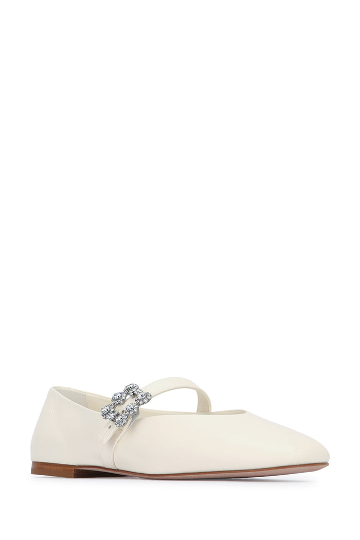 Roundytoe Mini Flowers Babies 10 Cire Leather / Sole: Calf Sandali