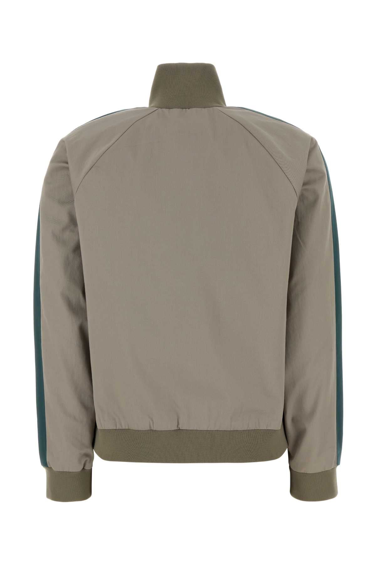 Dove Grey Cotton Jacket Kakiverde Giubbini