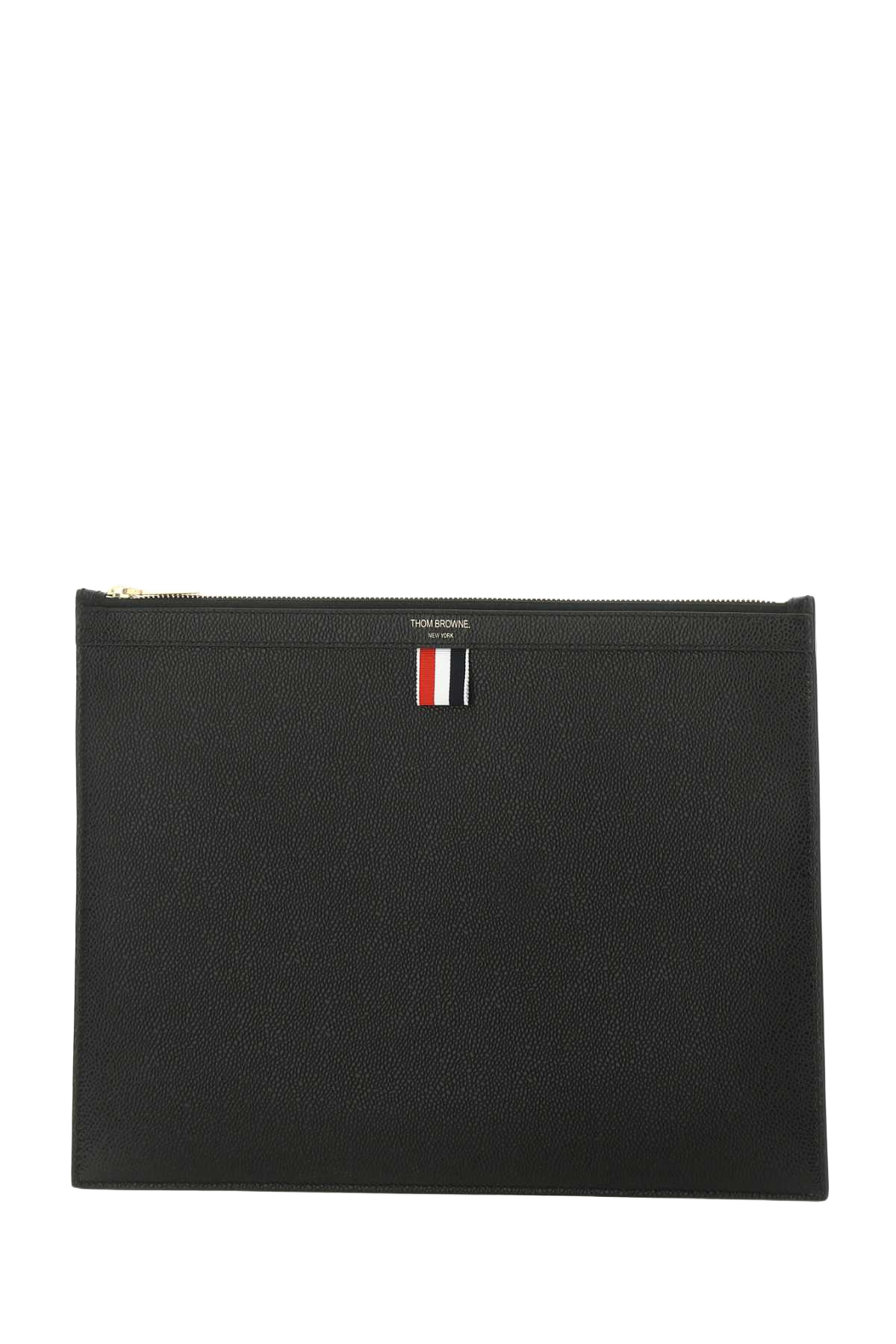 Black Leather Document Case 001 Clutch