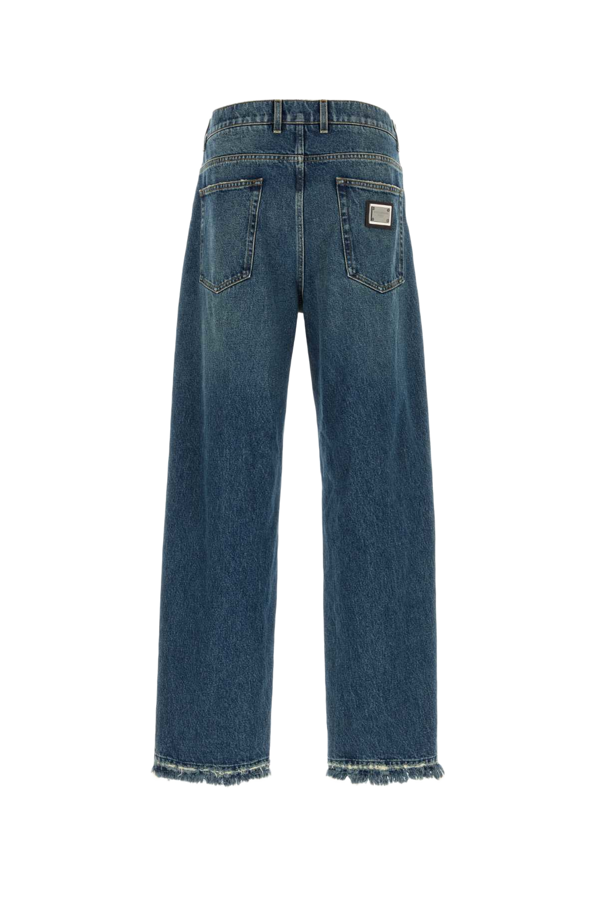 Denim Jeans Varianteabbinata Exterior: Cotton