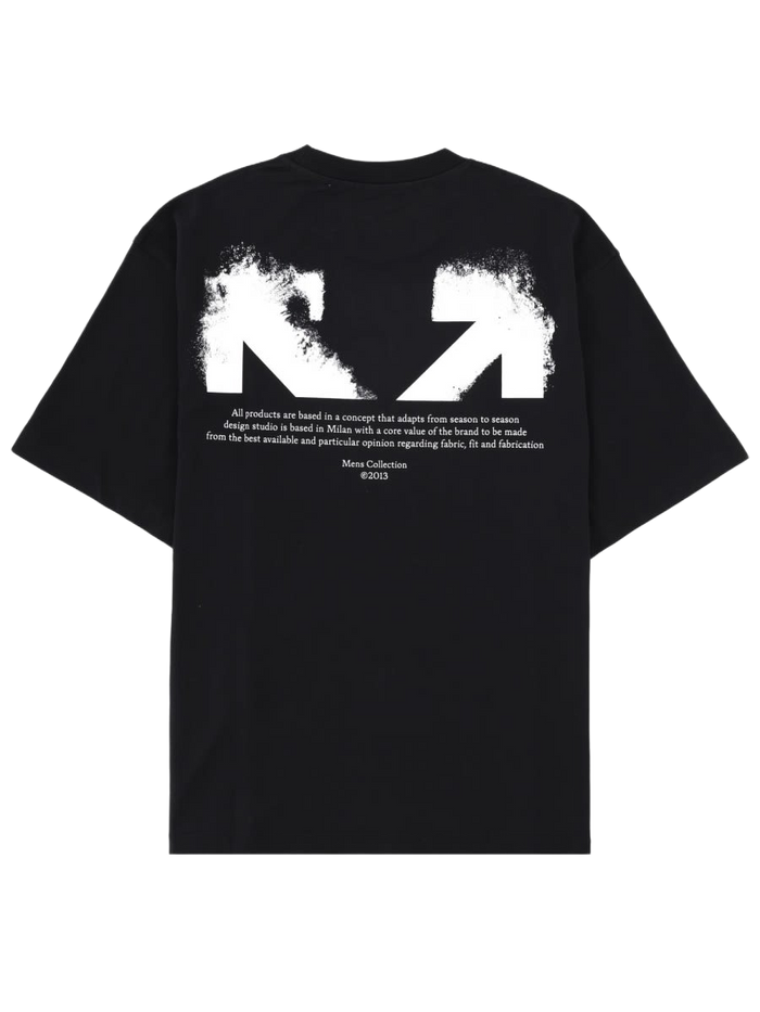 T-Shirt With Logo Black Cotton T-shirts