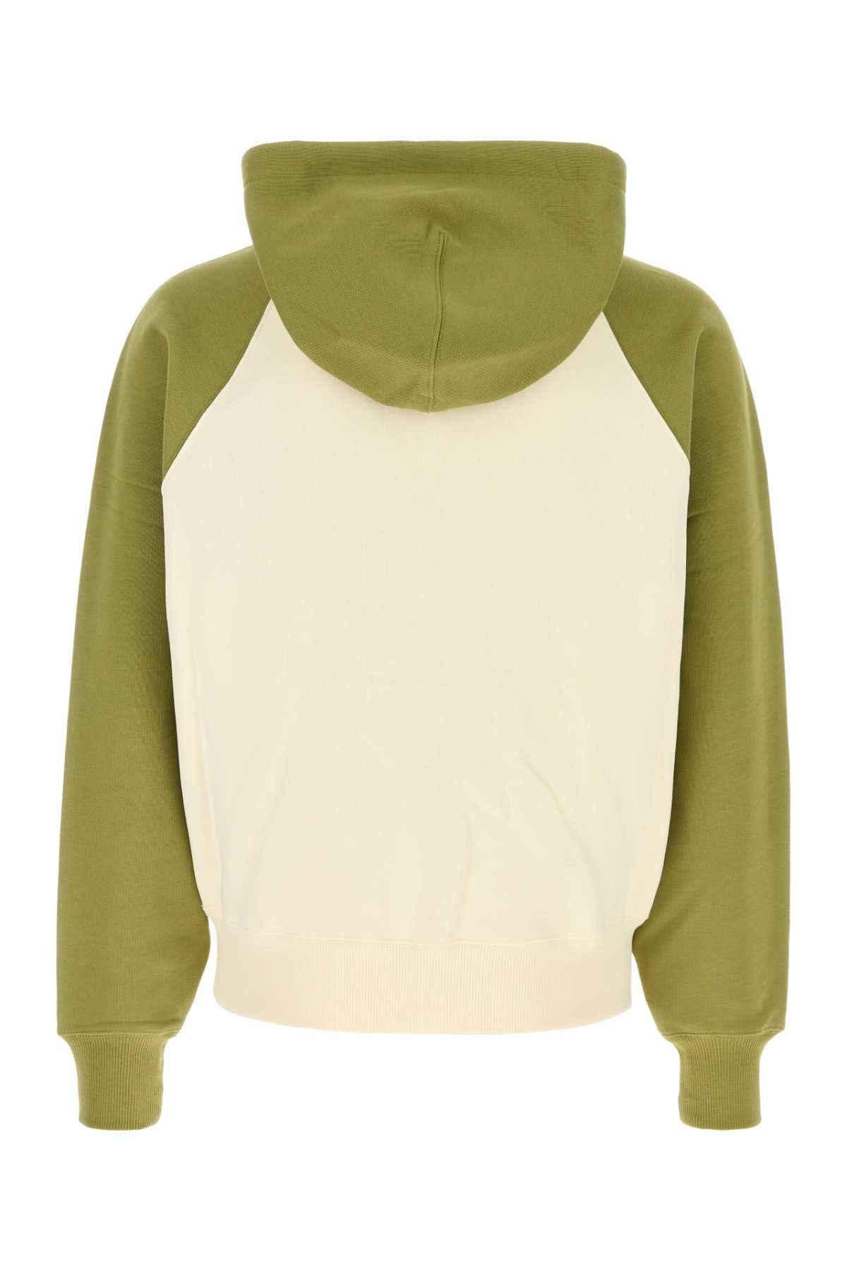 Usw782747 A041 Blanccremematcha Exterior: Cotton Felpe