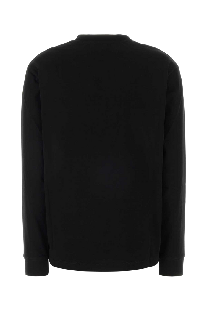 Black Cotton Oversize Ciles T-Shirt Exterior