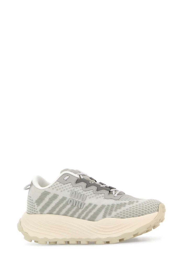 Two-Tone Fabric Sneakers Nube