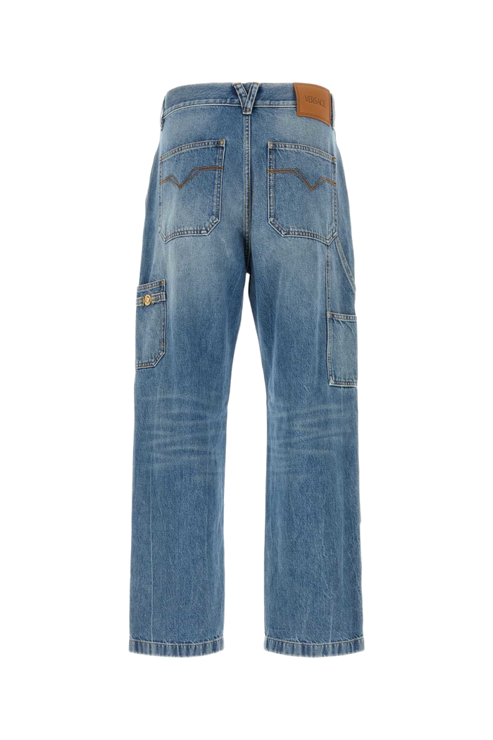 Denim Jeans Lightblue Exterior: Cotton