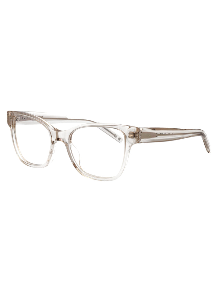 Sl M158 004 Beige-beige-transparent Acetate Optical
