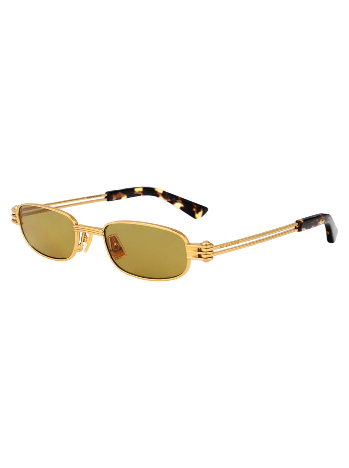 Bv1381s Gold-gold-yellow Metal Sunglasses