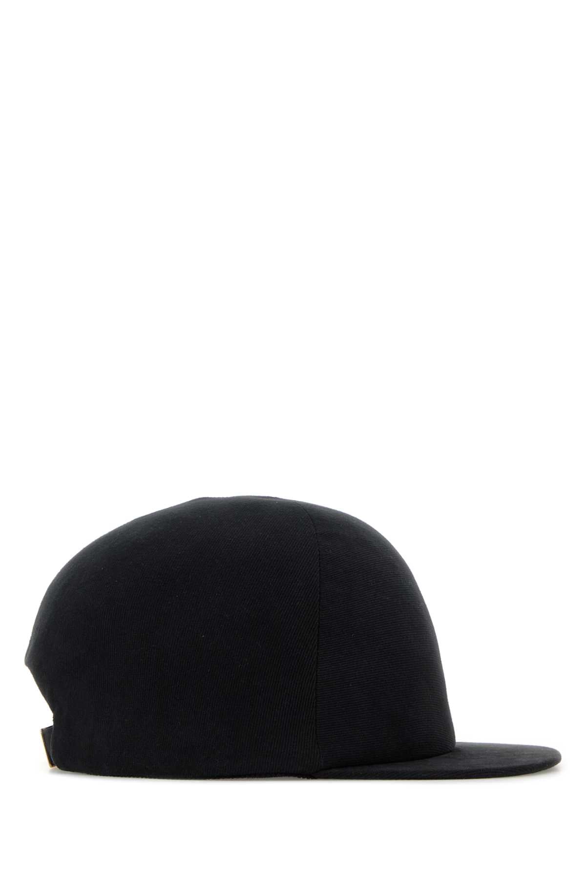Slate Twill Baseball Cap Black Cappelli E Fasce Per Capelli