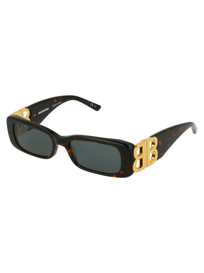 Bb0096s 002 Havana Gold Green Acetate Sunglasses
