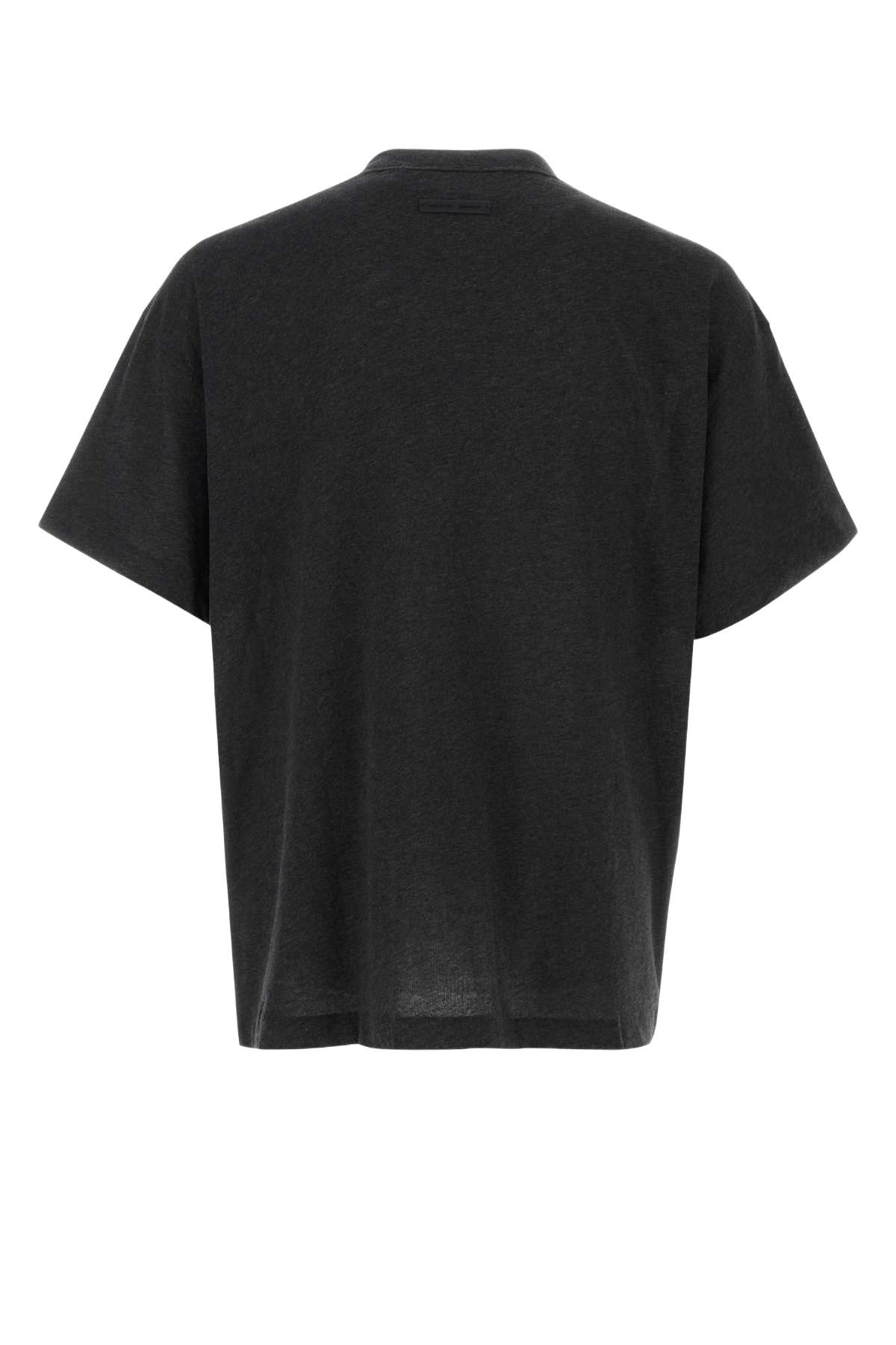 Slate Cotton Blend T-Shirt Vintageblack Exterior: Polyester