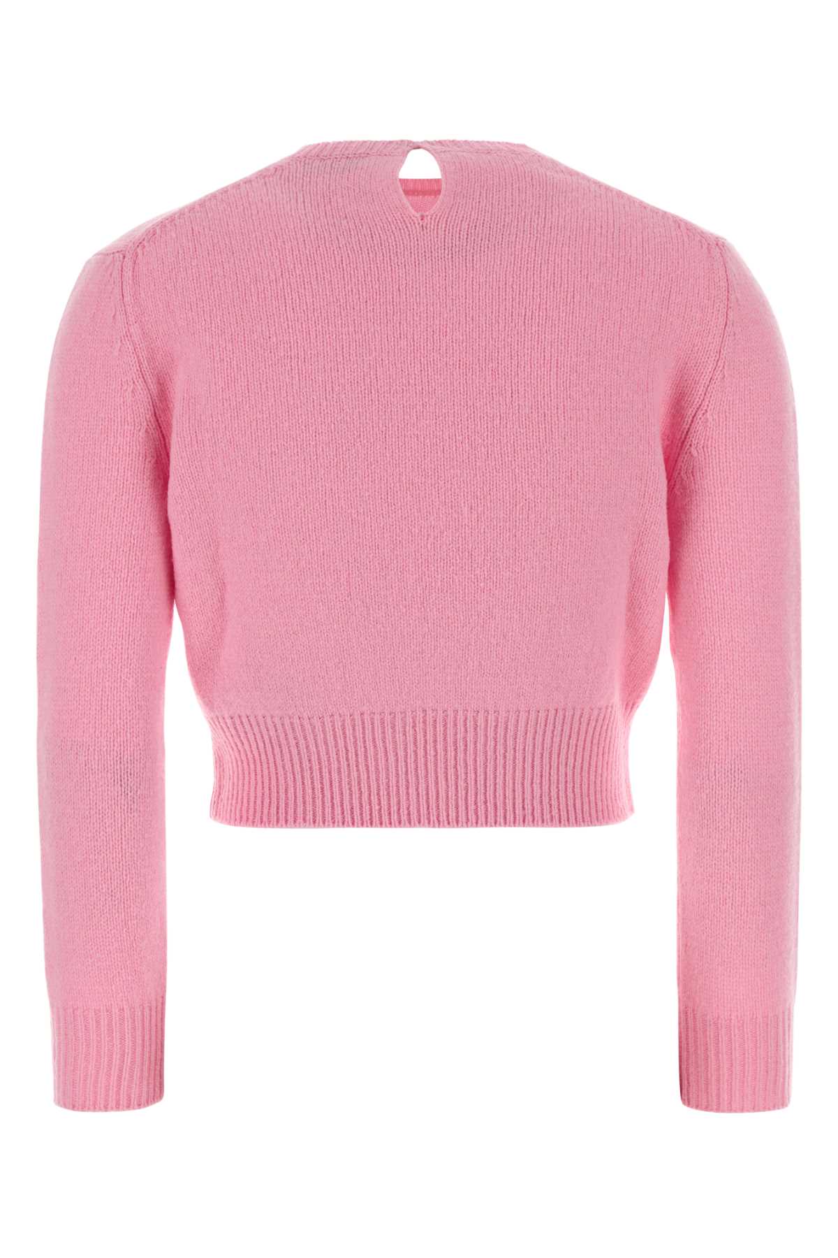 Neon Rose Exterior: Virgin Wool Nylon Maglieria