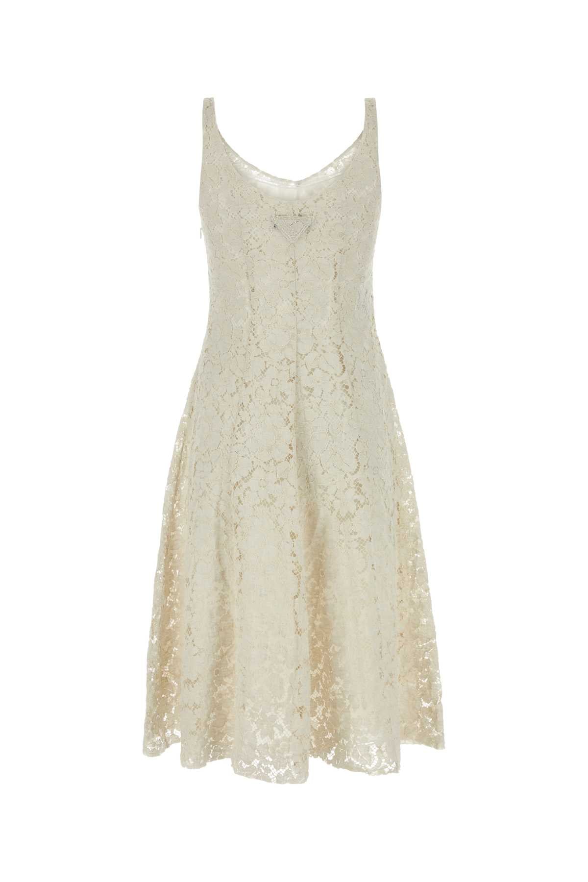Ivory Lace Dress Naturale Co Me Pa Vi Abiti