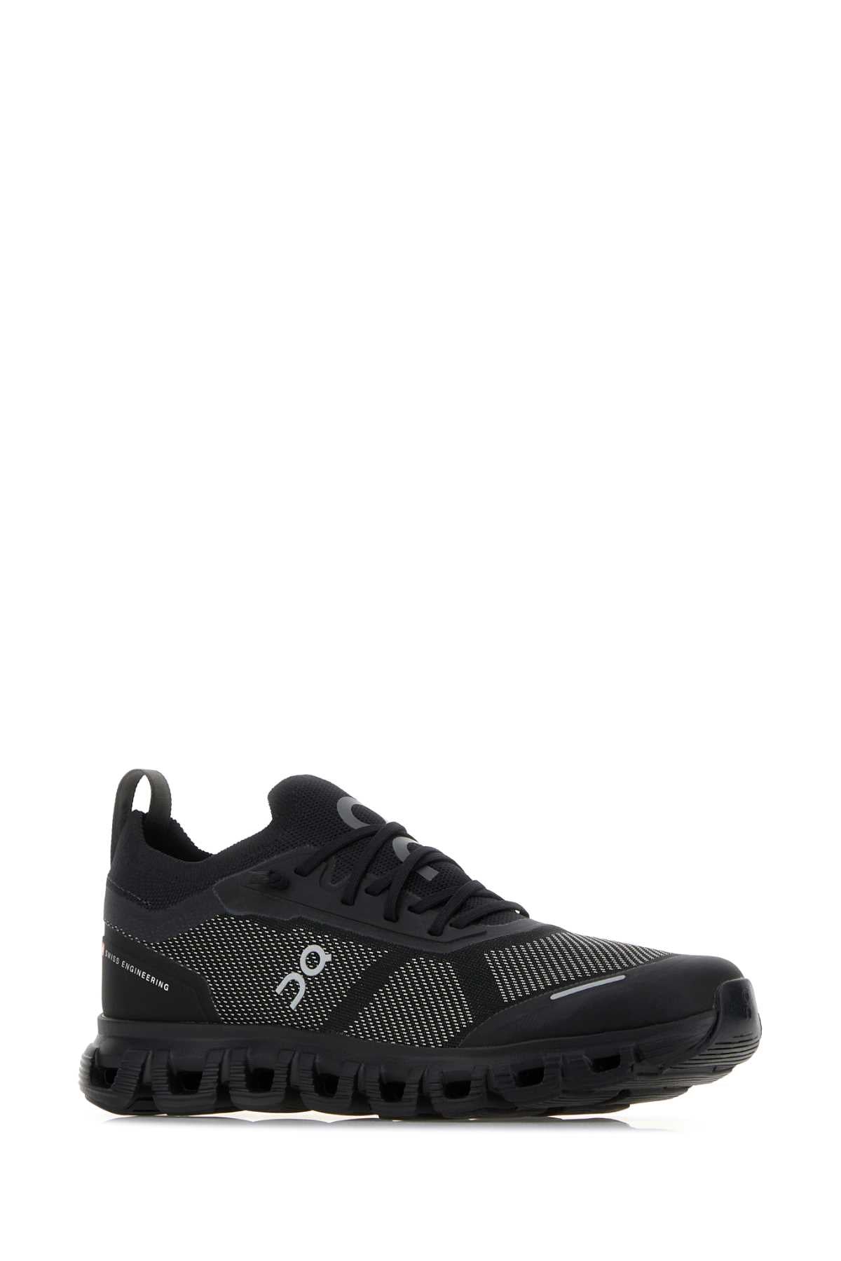 Black Canvas Cloud 6 Versa Sneakers Blackblack