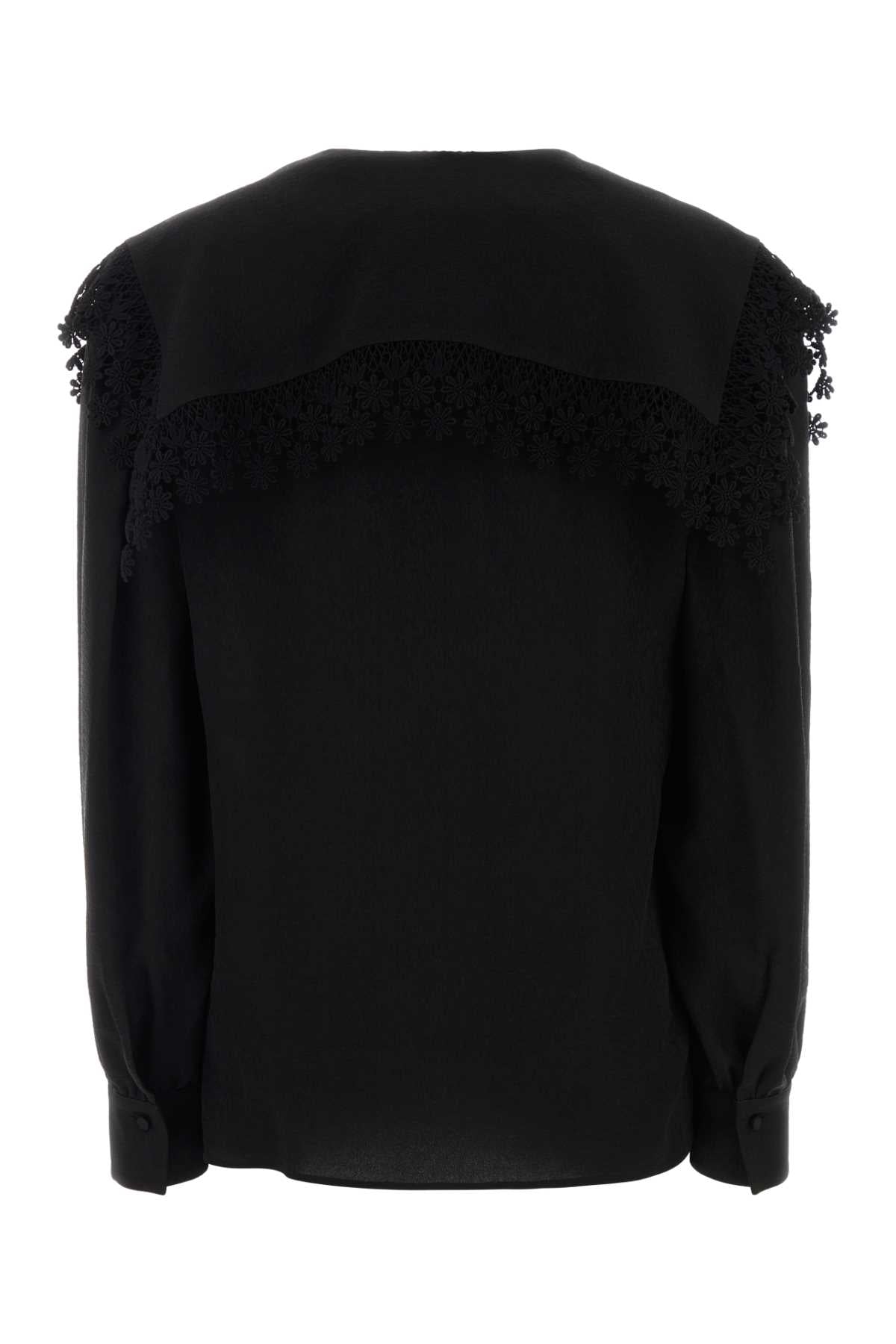 Black Silk Shirt Exterior: Maglie