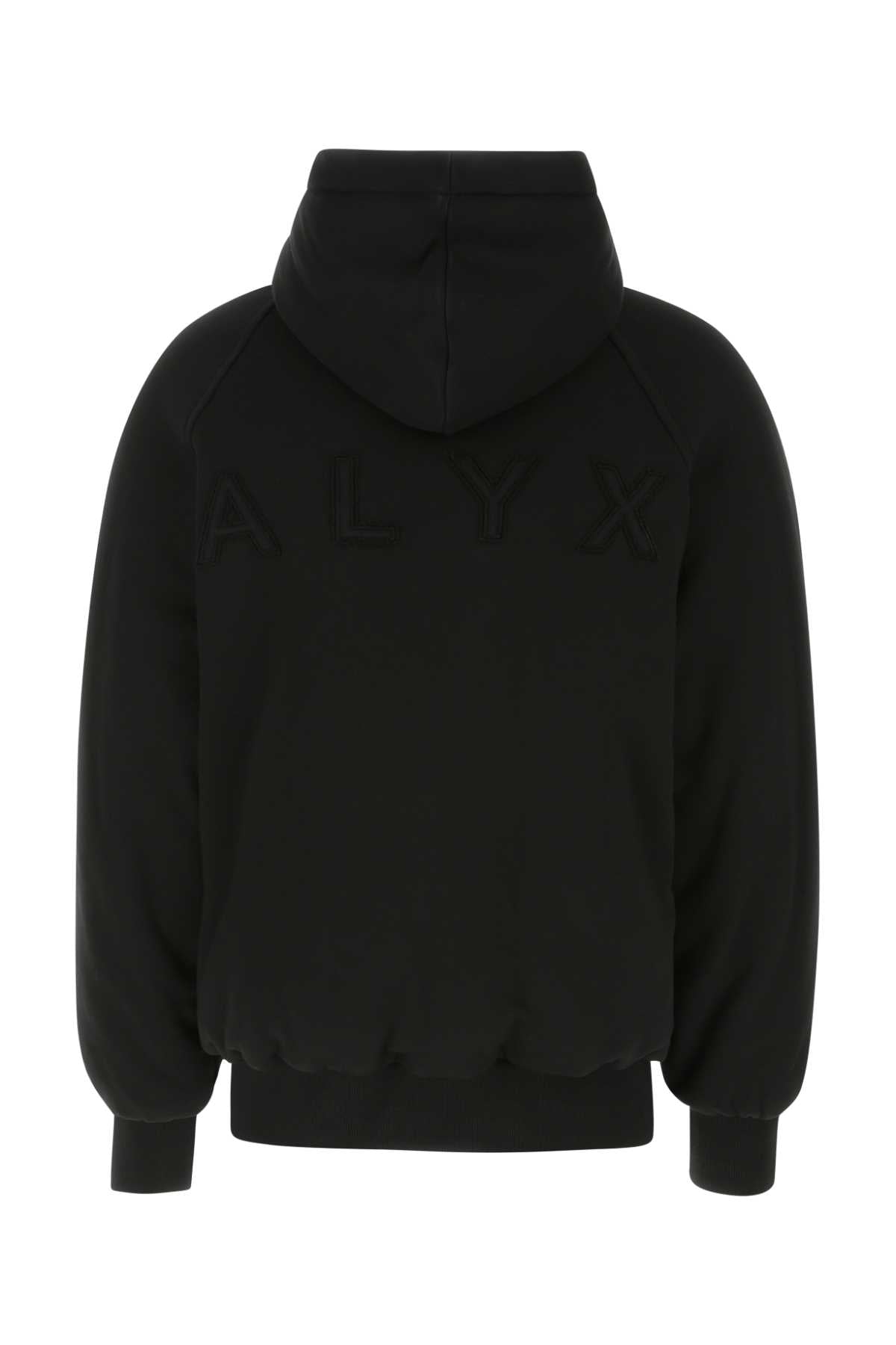 Black Cotton Padded Jacket Blk0001 Giubbini