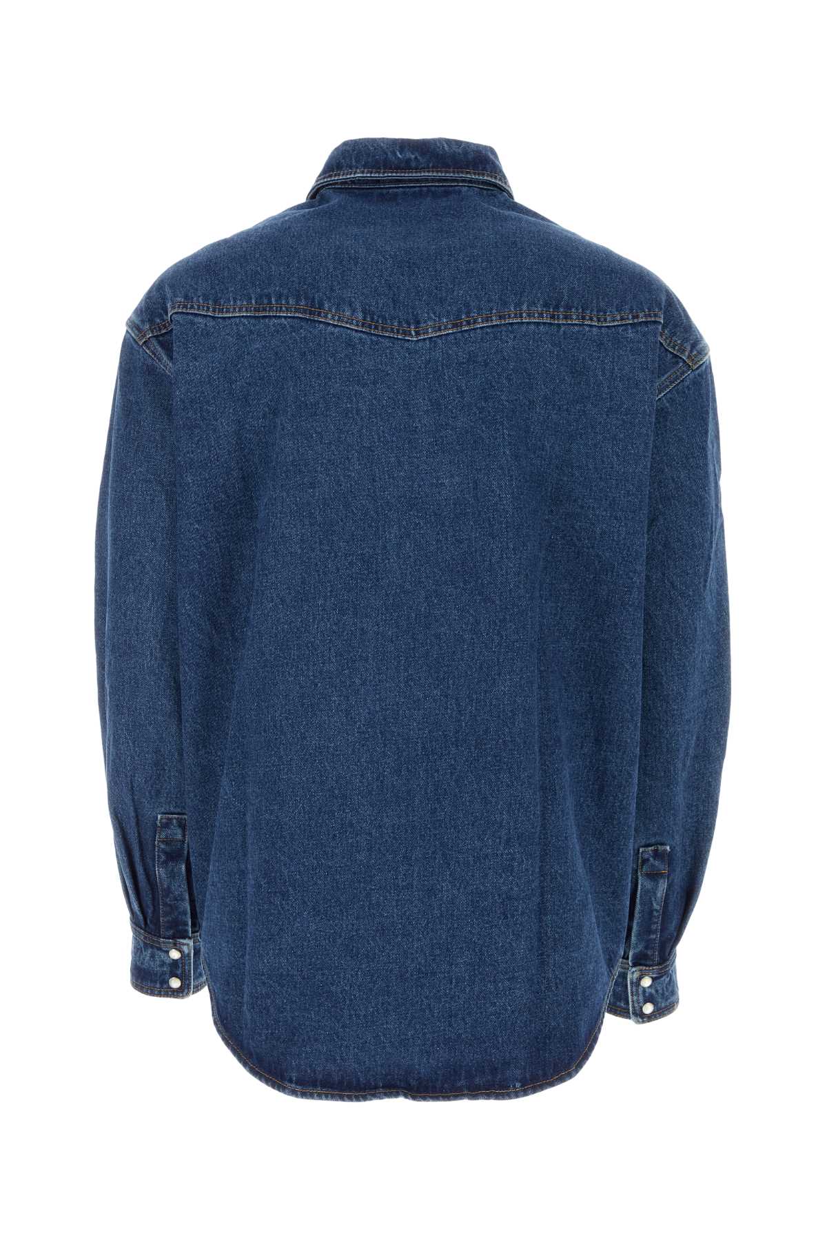 Pmyd023r24den002 4001 Lightbluewhit Exterior: Cotton Camicie