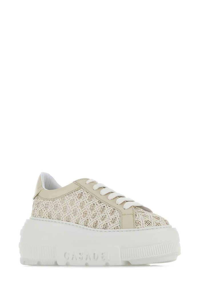 Sand Mesh Sneakers Offwhite