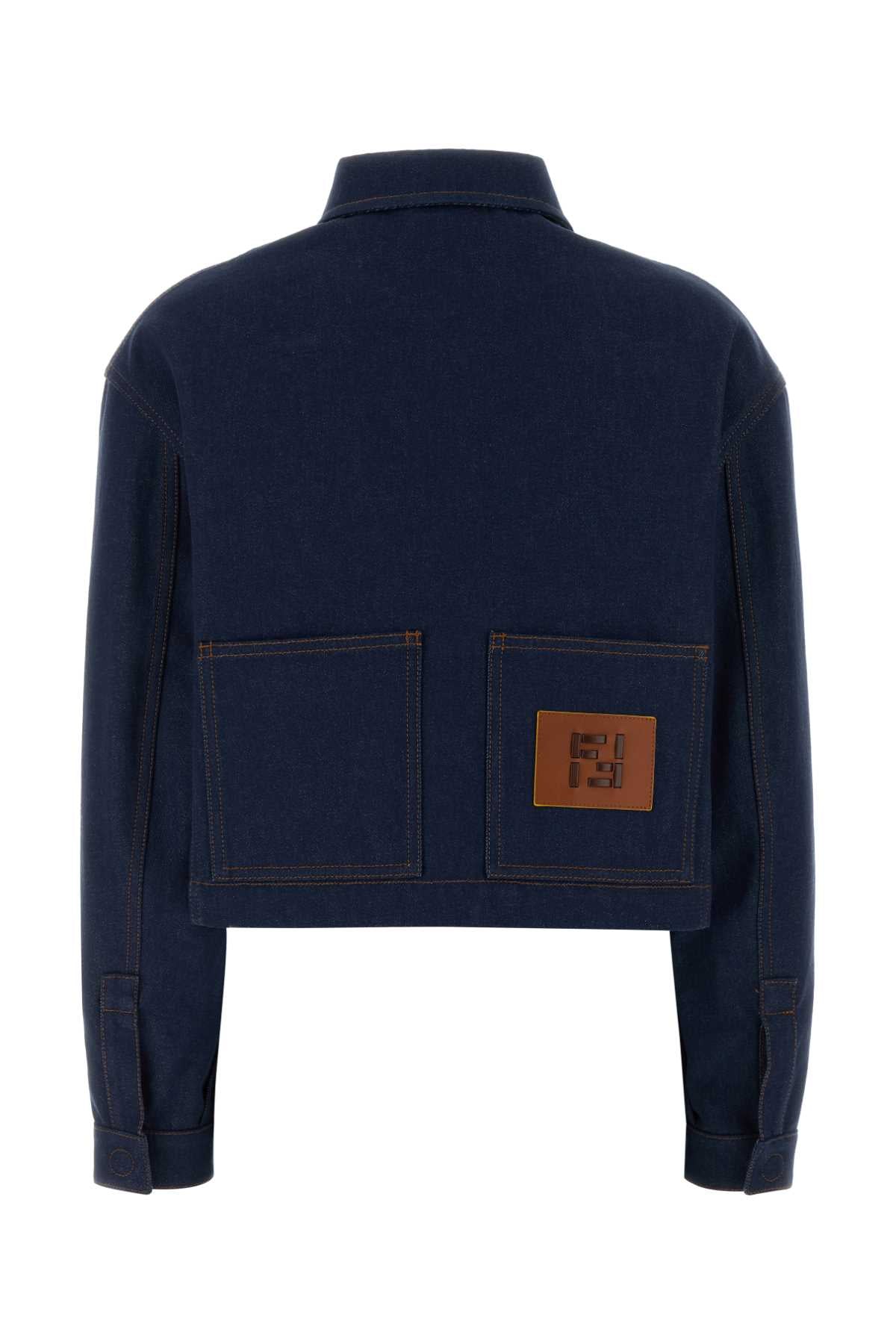 Flf856aohs F0qb0 Navy Exterior: Cotton Giubbini