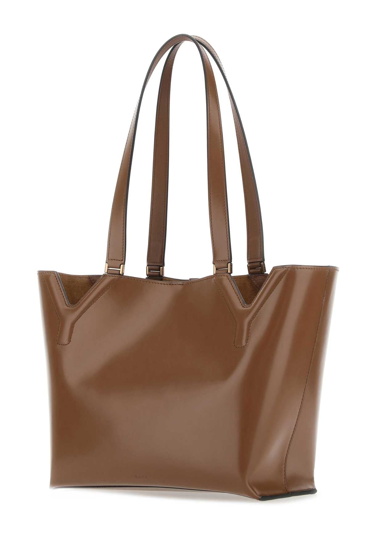 Brown Leather Yy West Shoulder Bag Cuoio Borse A Mano