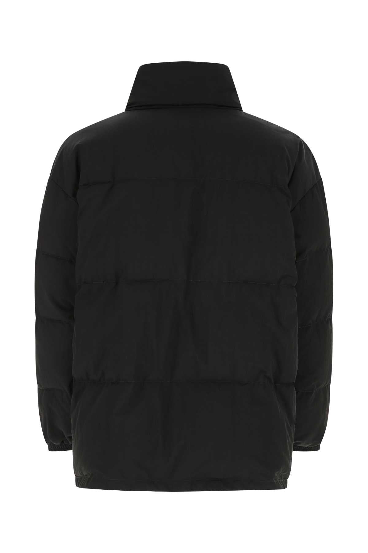 Black Nylon Padded Jacket 1555 Giubbini
