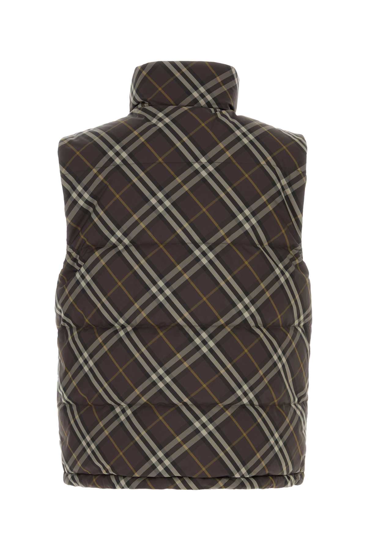 Embroidered Polyester Reversibile Down Jacket Truffleipcheck Piumini