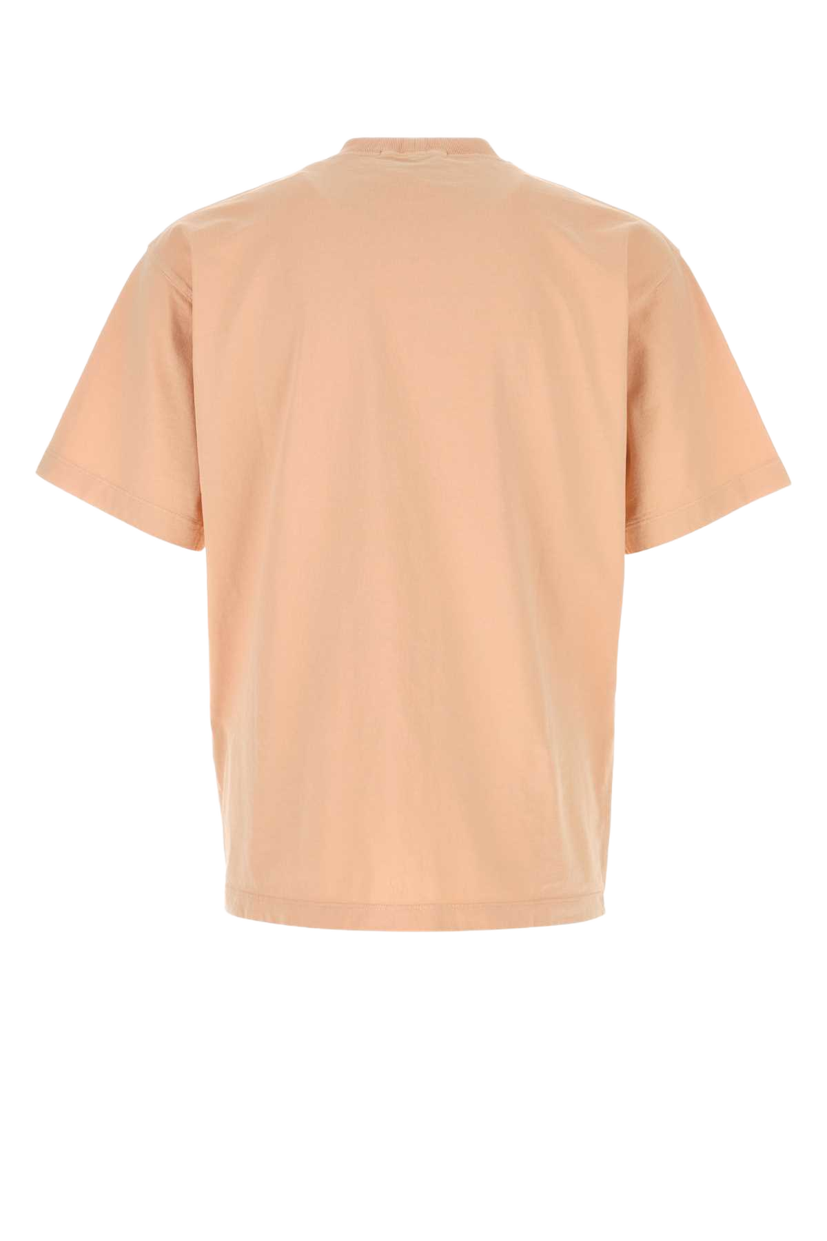 Peach Cotton T-Shirt Plasterpink Capo: Cotone