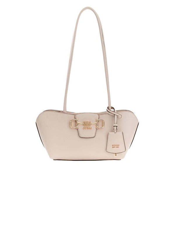 Guess 100% Polyurethane shoulder bag in beige — view 3