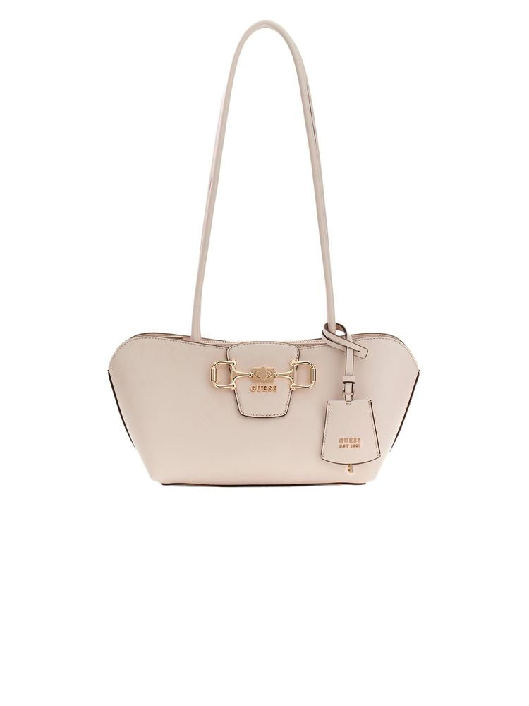 Guess 100% Polyurethane shoulder bag in beige — view 3
