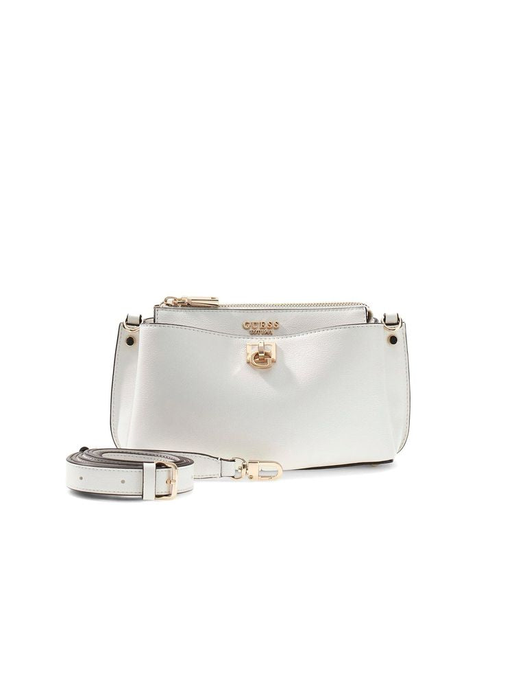 Guess 100% Polyurethane crossbody bag in white — view 3