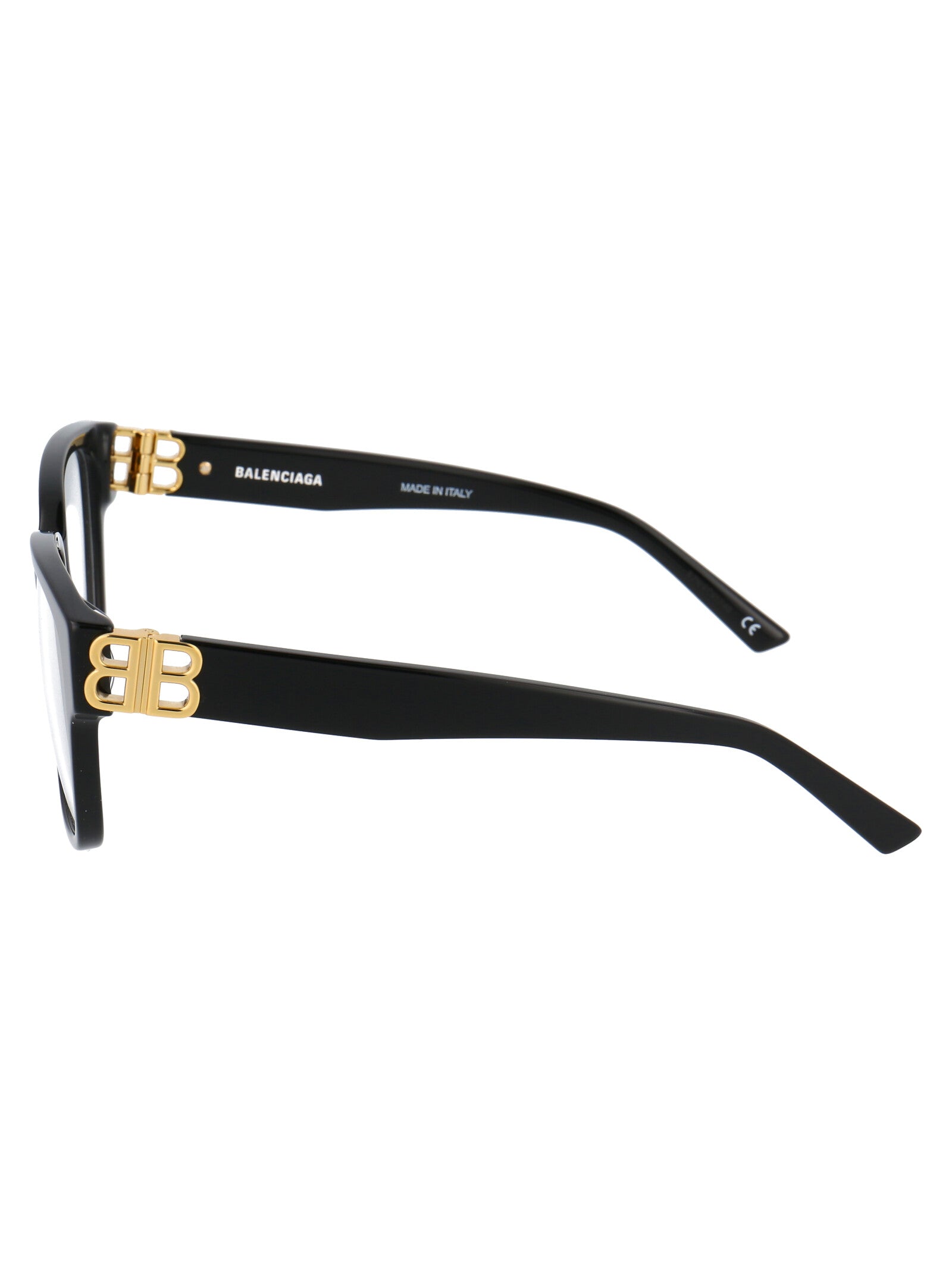 Bb0104o 001 Black Gold Transparent Acetate Optical