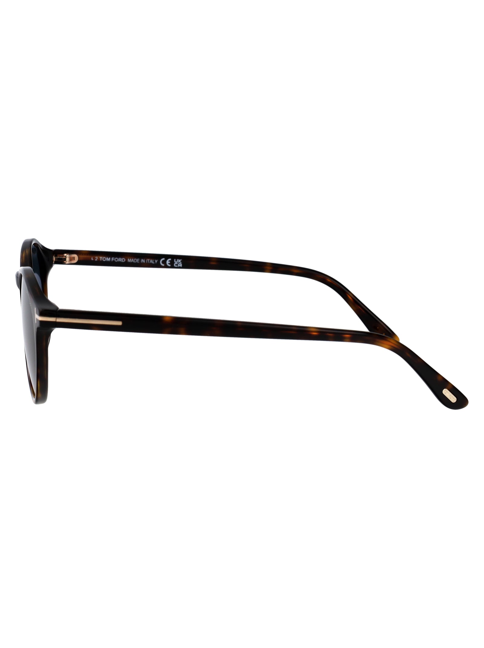 Ft1331 52v Avana Scura / Blu Acetate Sunglasses