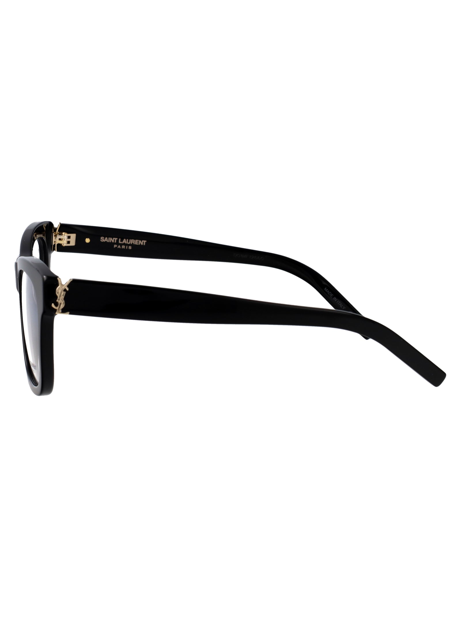 Sl M159 Black-black-transparent Acetate Optical
