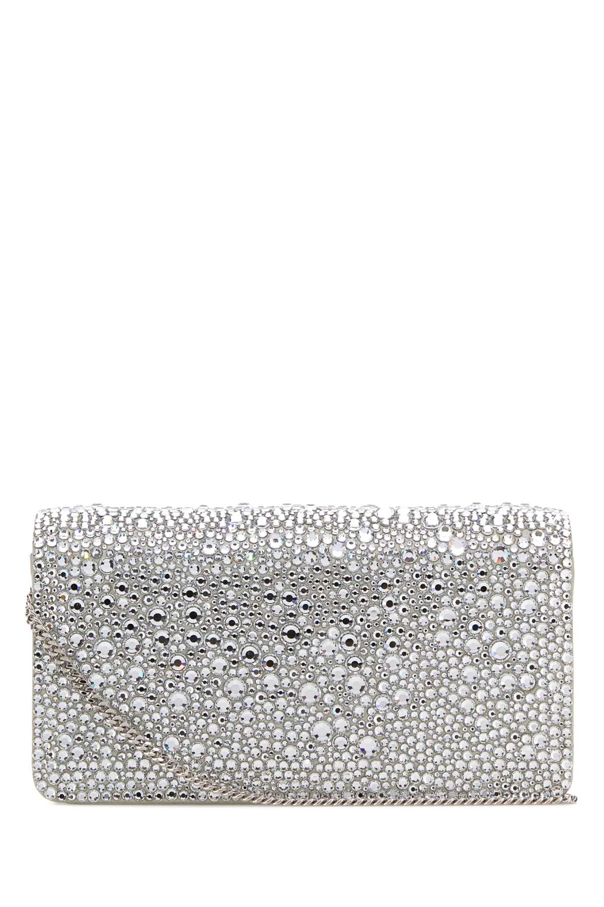 Crystalsilvercrystal Viscosilk Se Clutch