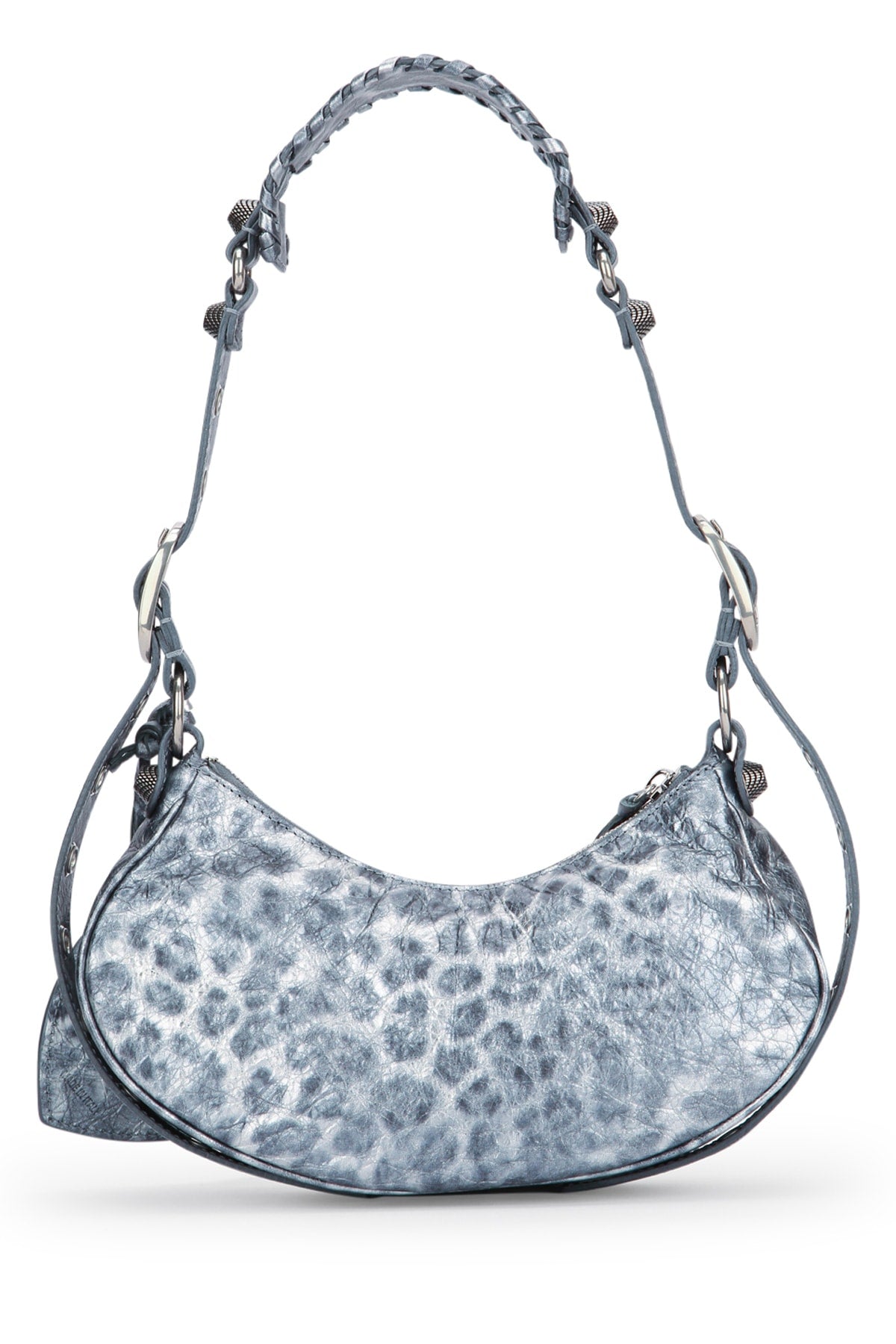 Darkgrey Leather Borse A Mano