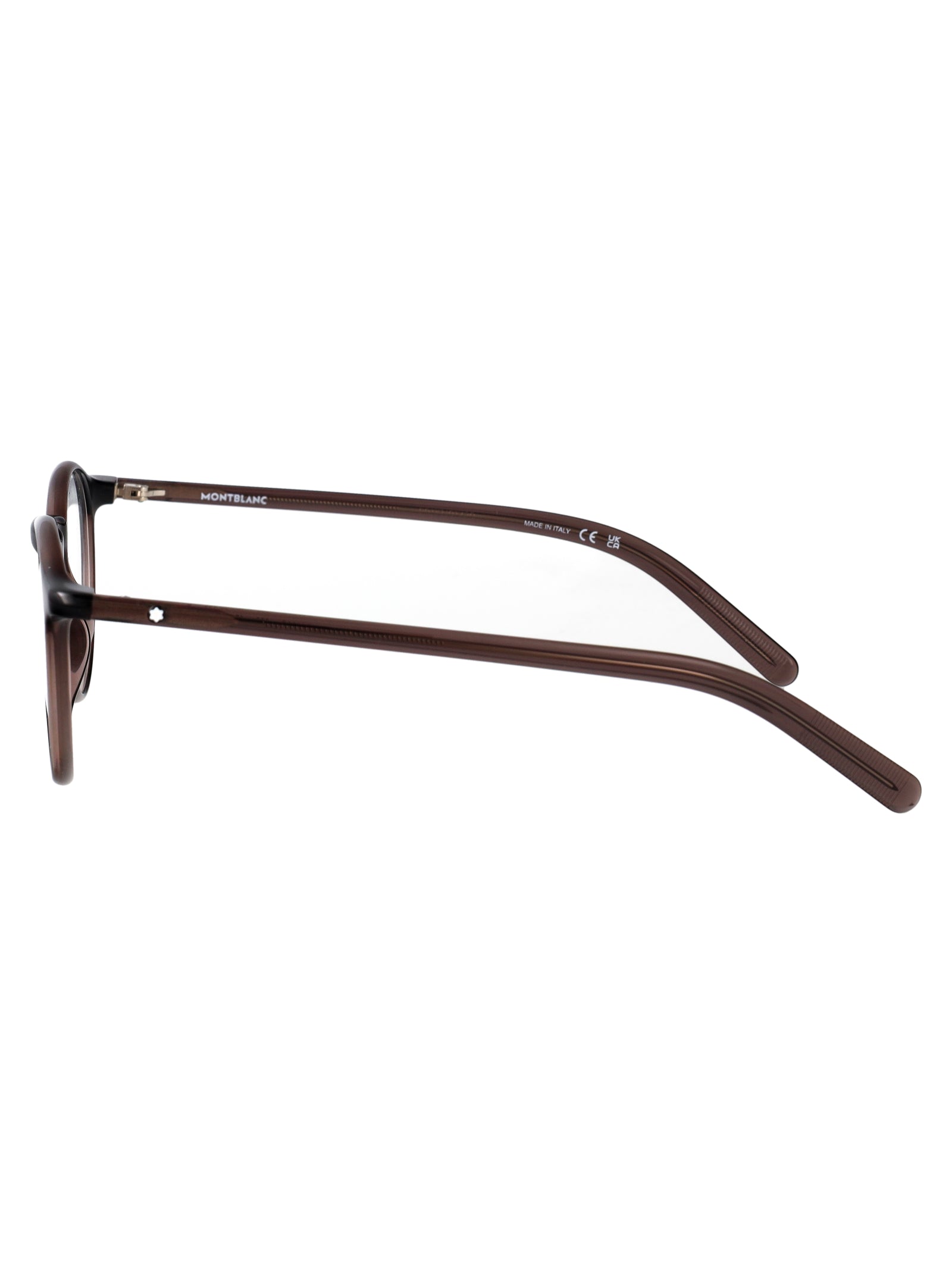 Brown-brown-transparent Acetate Optical