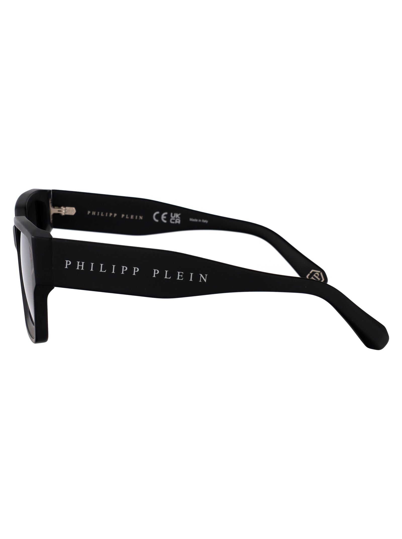 Spp005v 0703 Nero Sabbiato/opaco Acetate Sunglasses