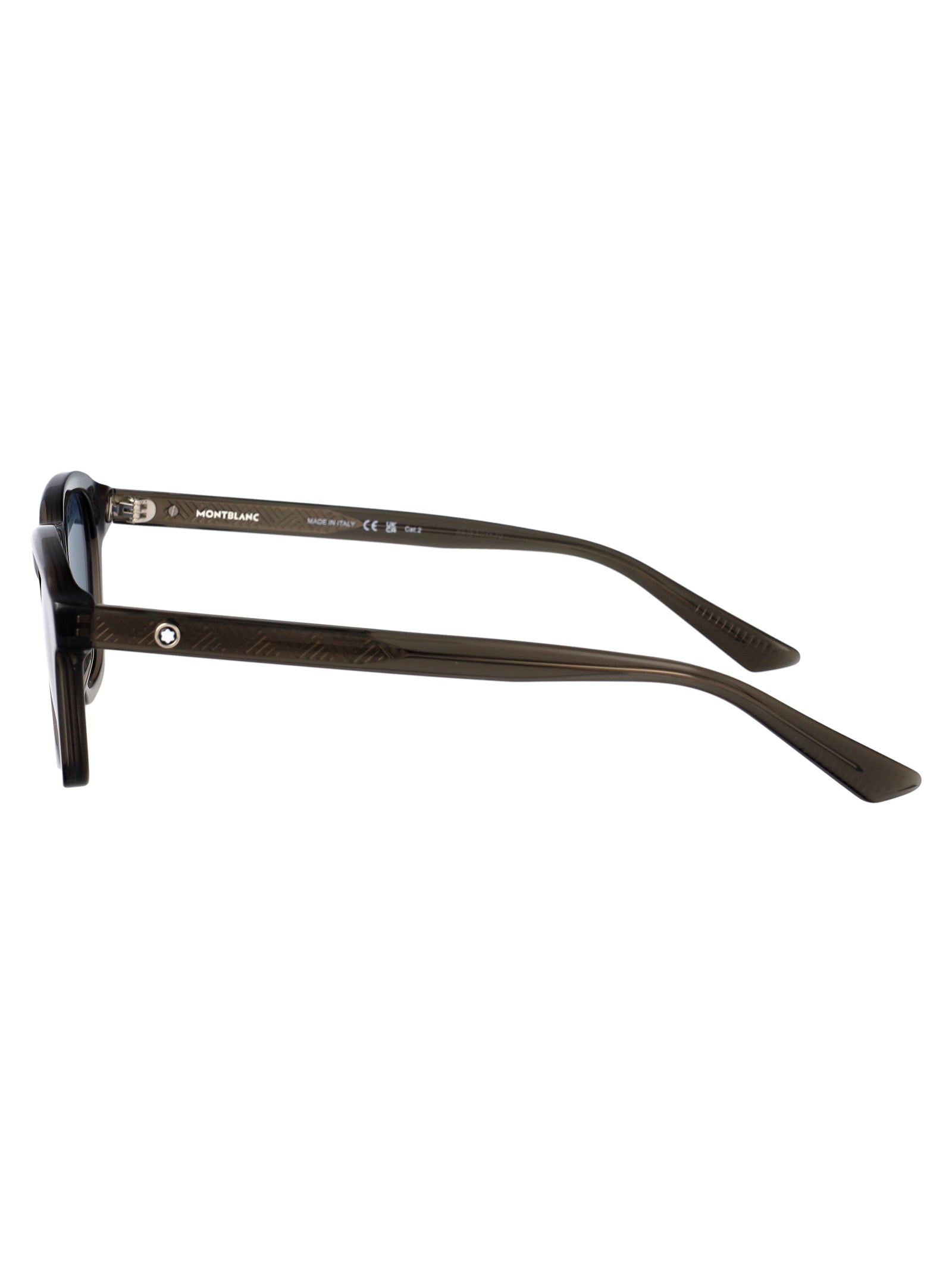 Grey-grey-blue Recycled Acetate Sunglasses