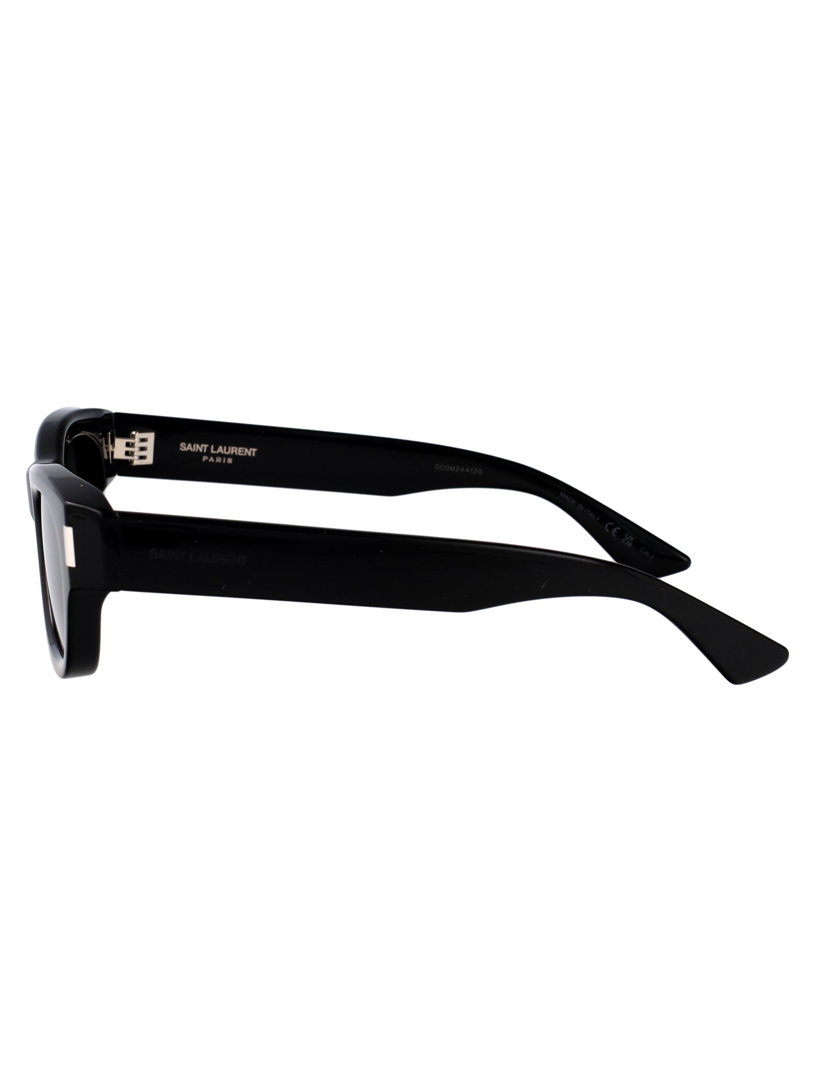 Sl 761 001 Black-black-black Recycled Acetate Sunglasses