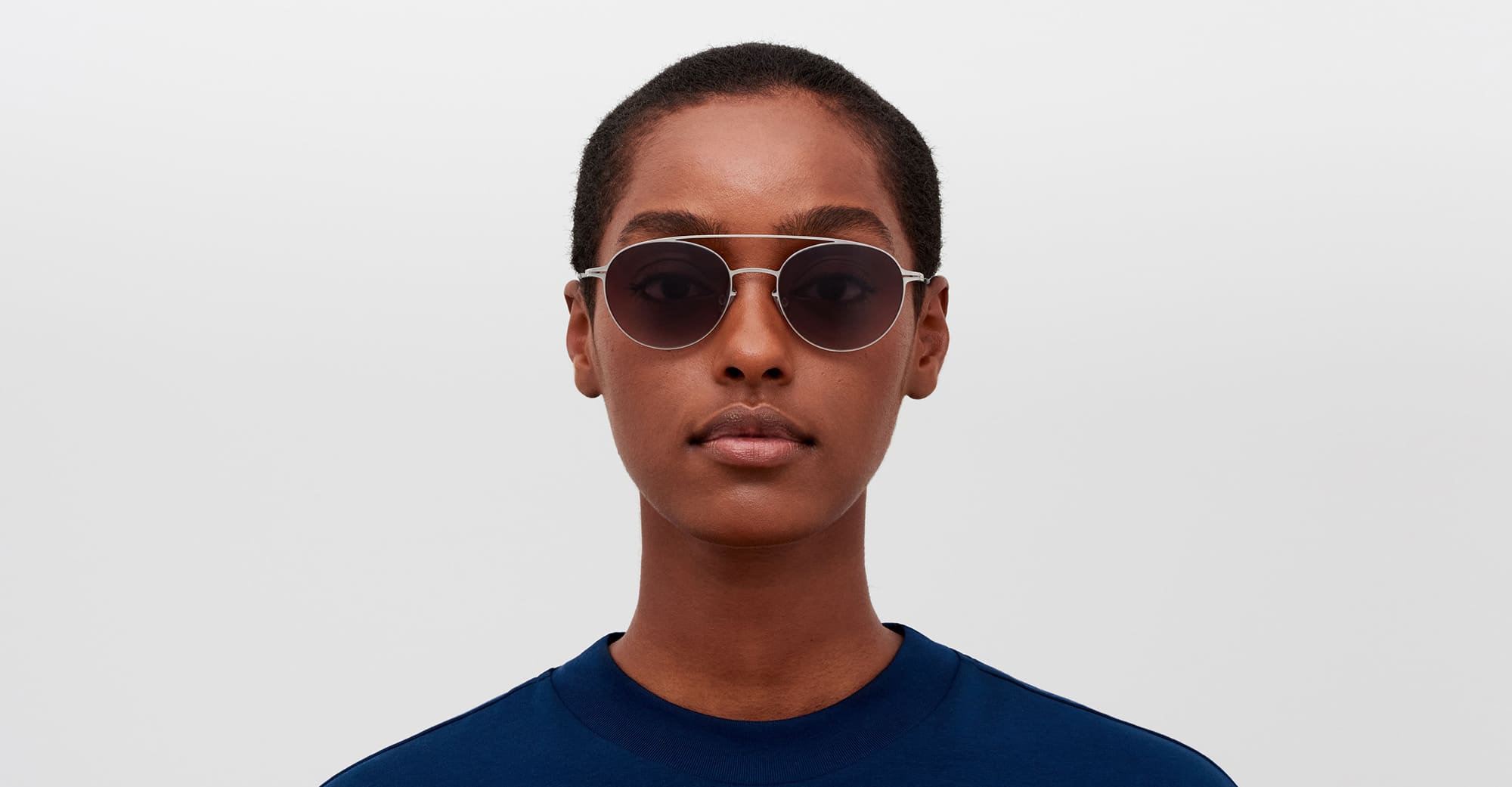10091679 Nd Stainless Steel Sunglasses