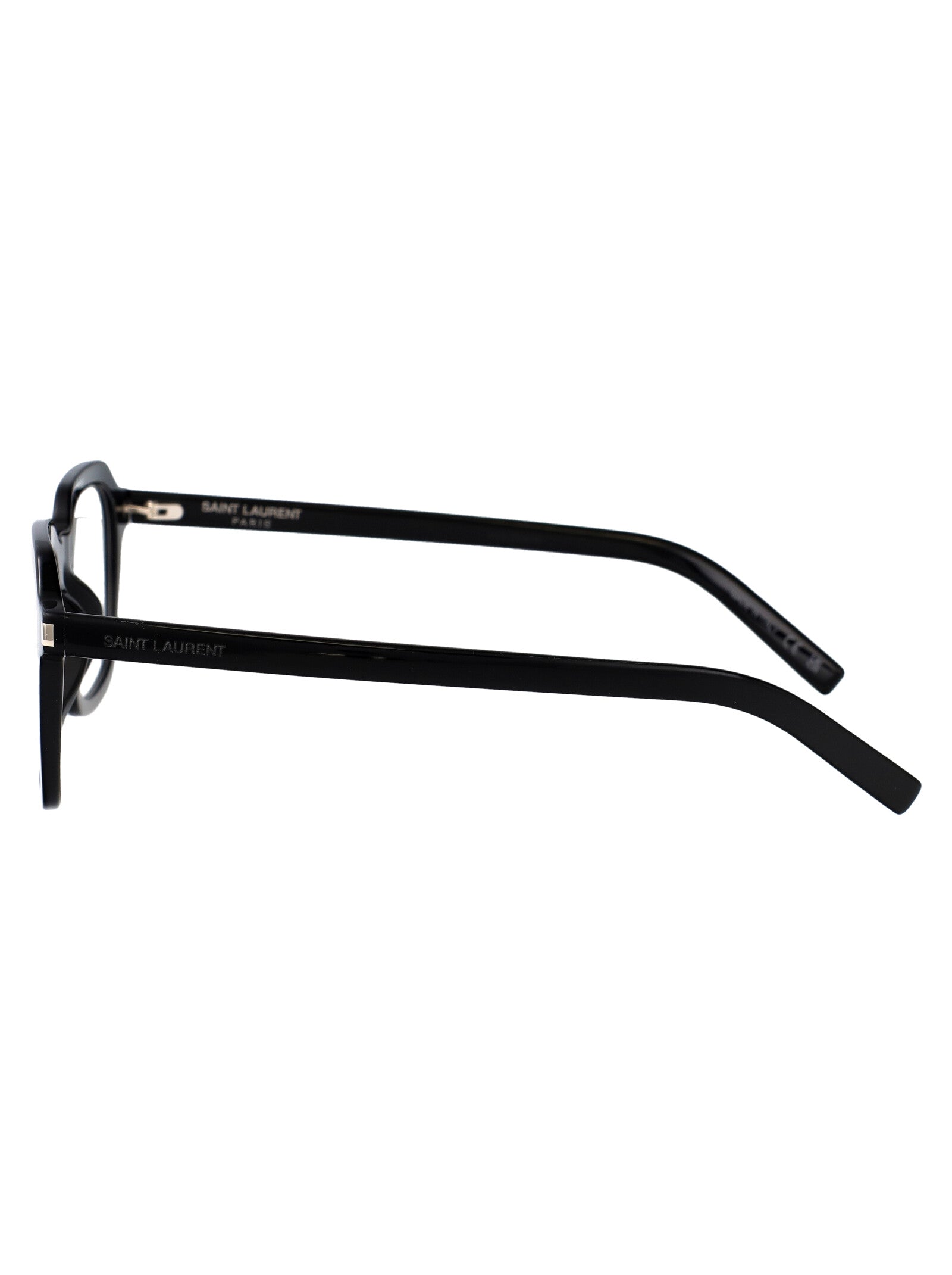 Sl 715 Slim Opt 001 Black Acetate Optical
