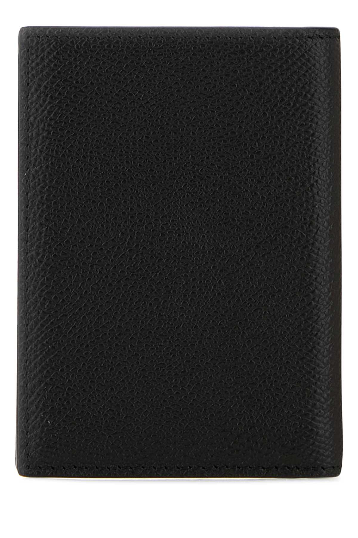 8y2p0ap1uag 0no Nero Calf Leather - Bos Taurus Portafogli
