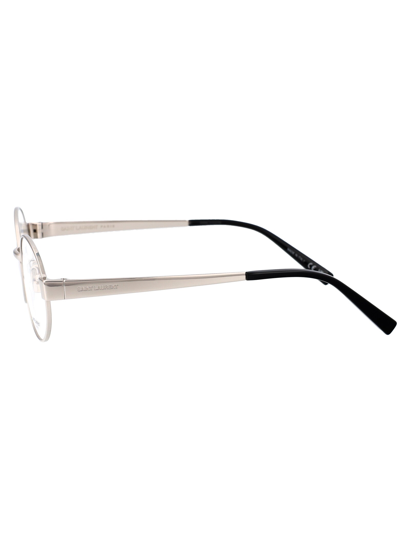 Sl 692 Opt 001 Silver Transparent Metal Optical