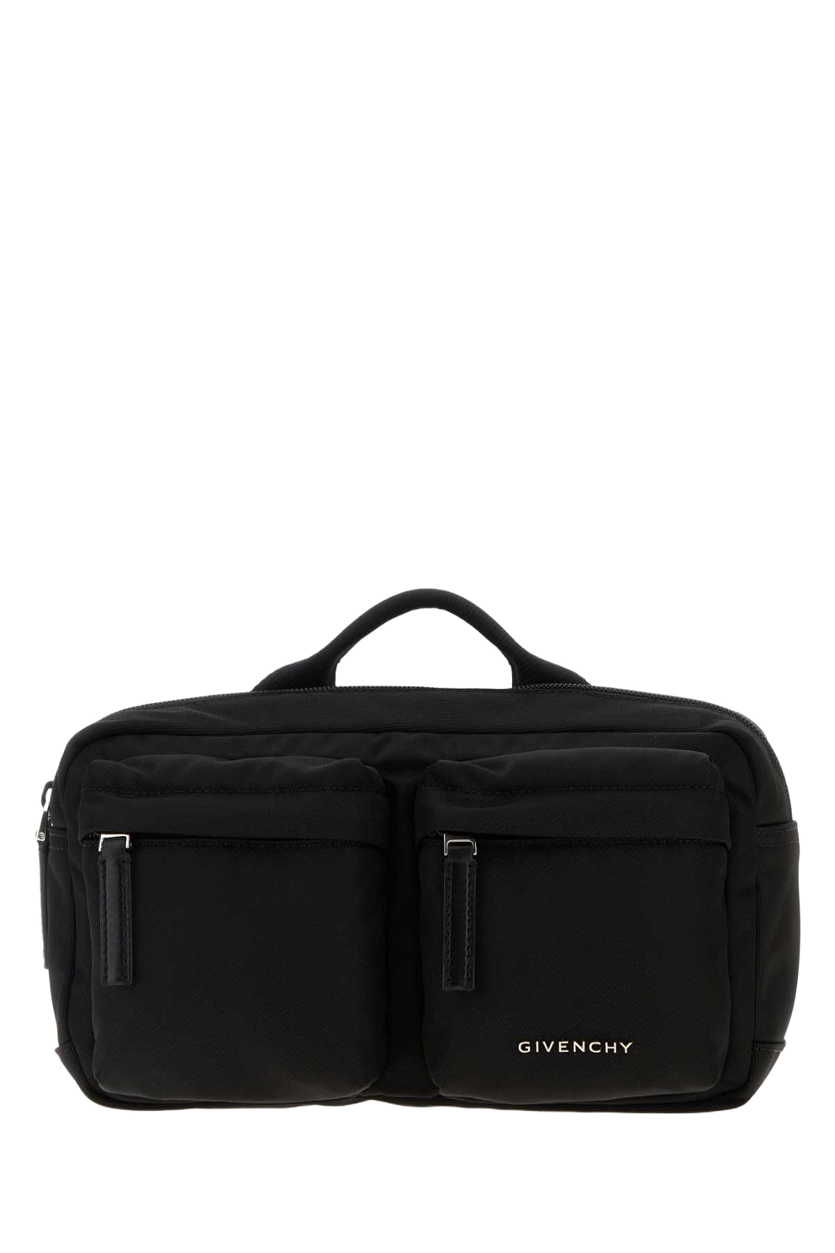 Black Fabric Essential U Belt Bag Beauty Case