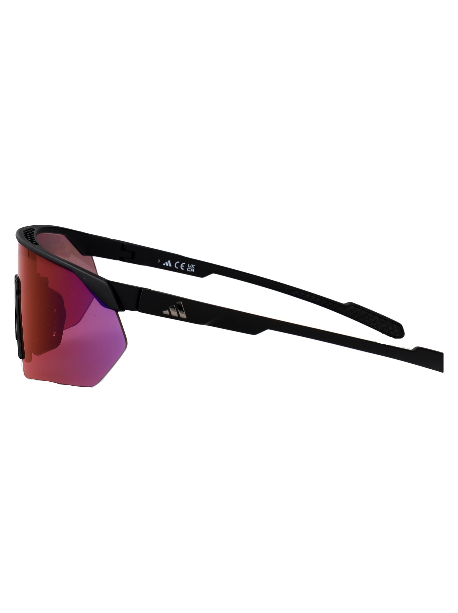 Sp0076 02z Nero Opaco / Viola Grad E/o Specchiato Injected Sunglasses
