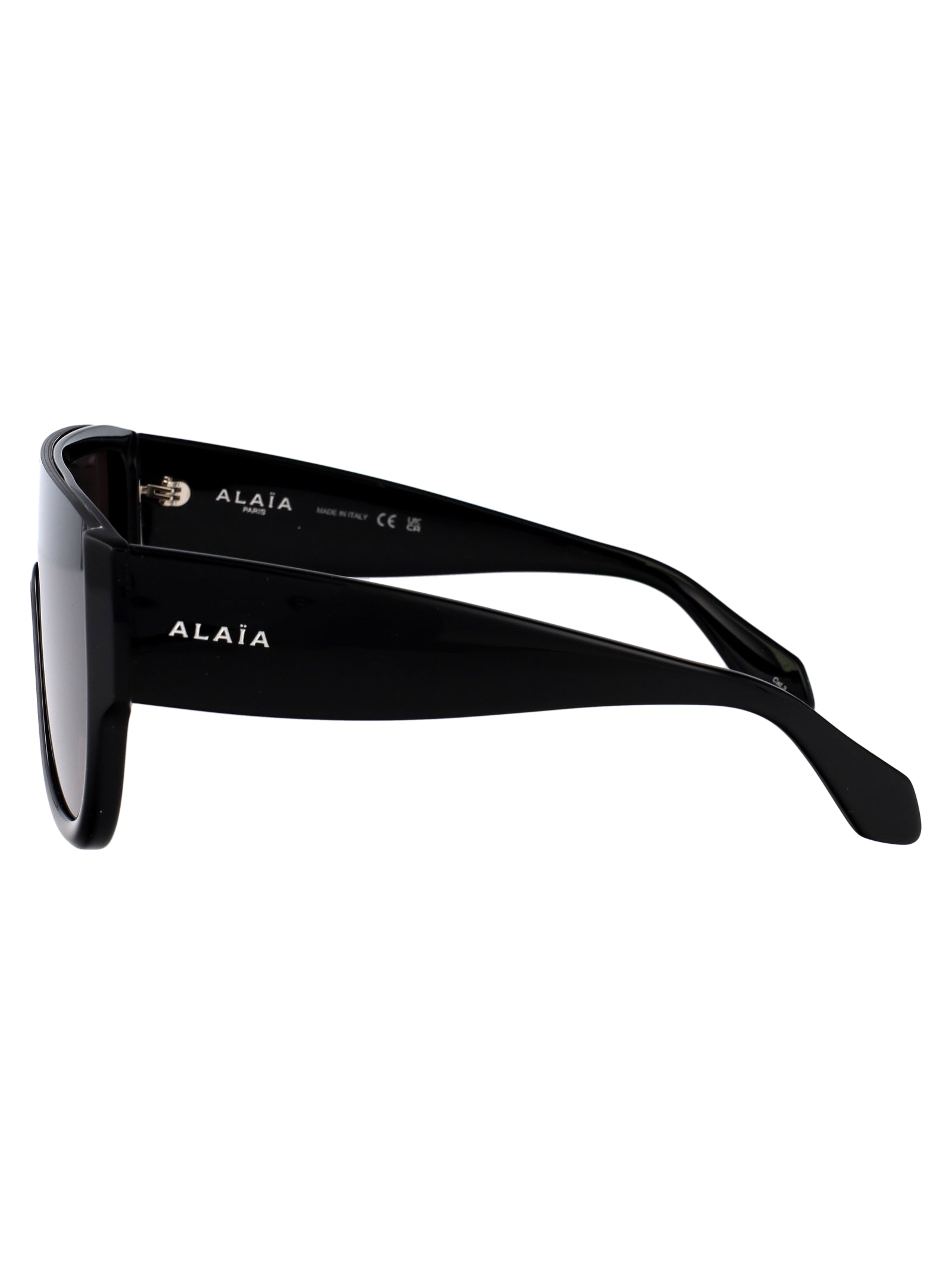 Black-black-grey Recycled Acetate Sunglasses