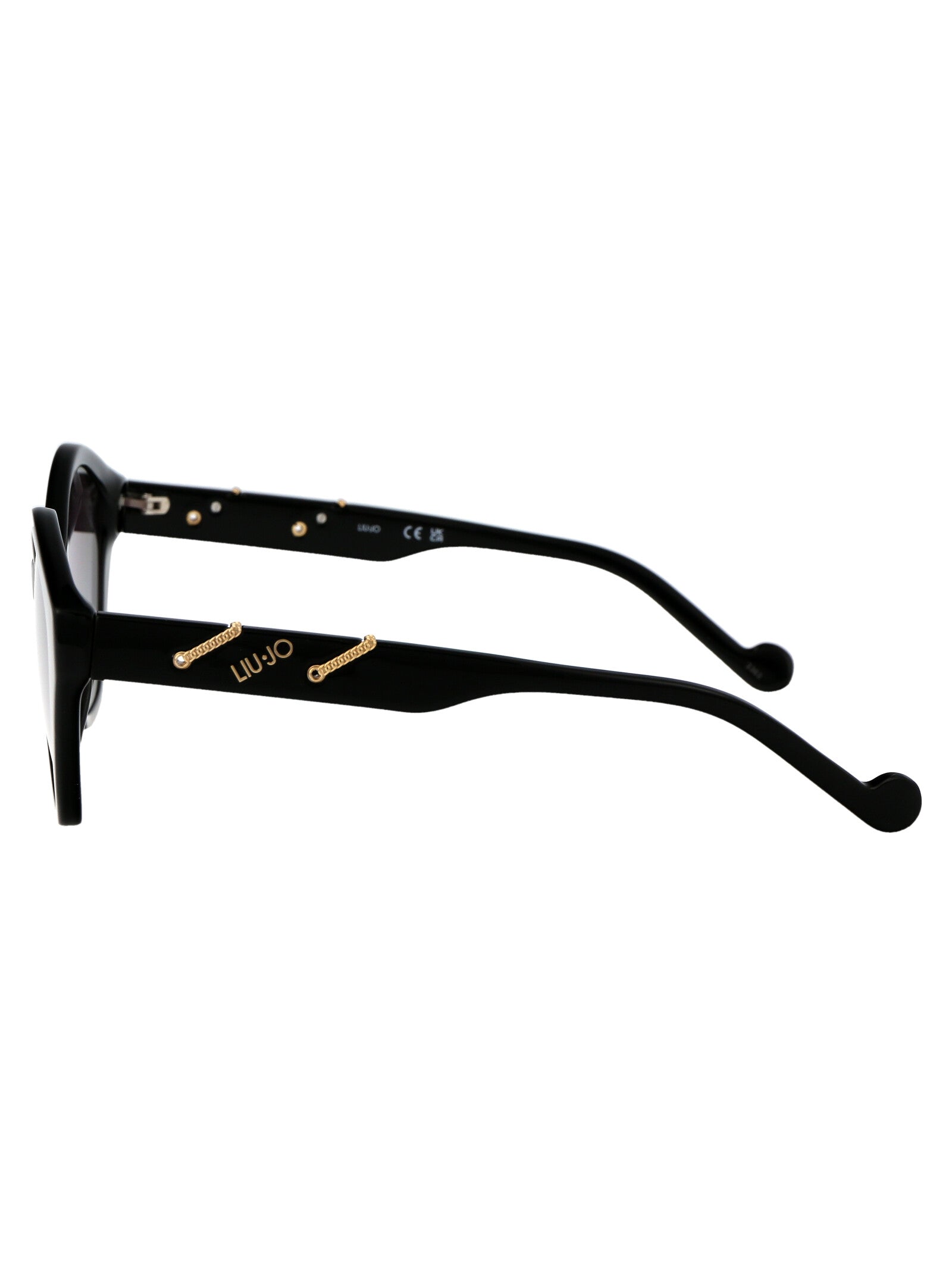 Lj770s 001 Black Acetate Sunglasses