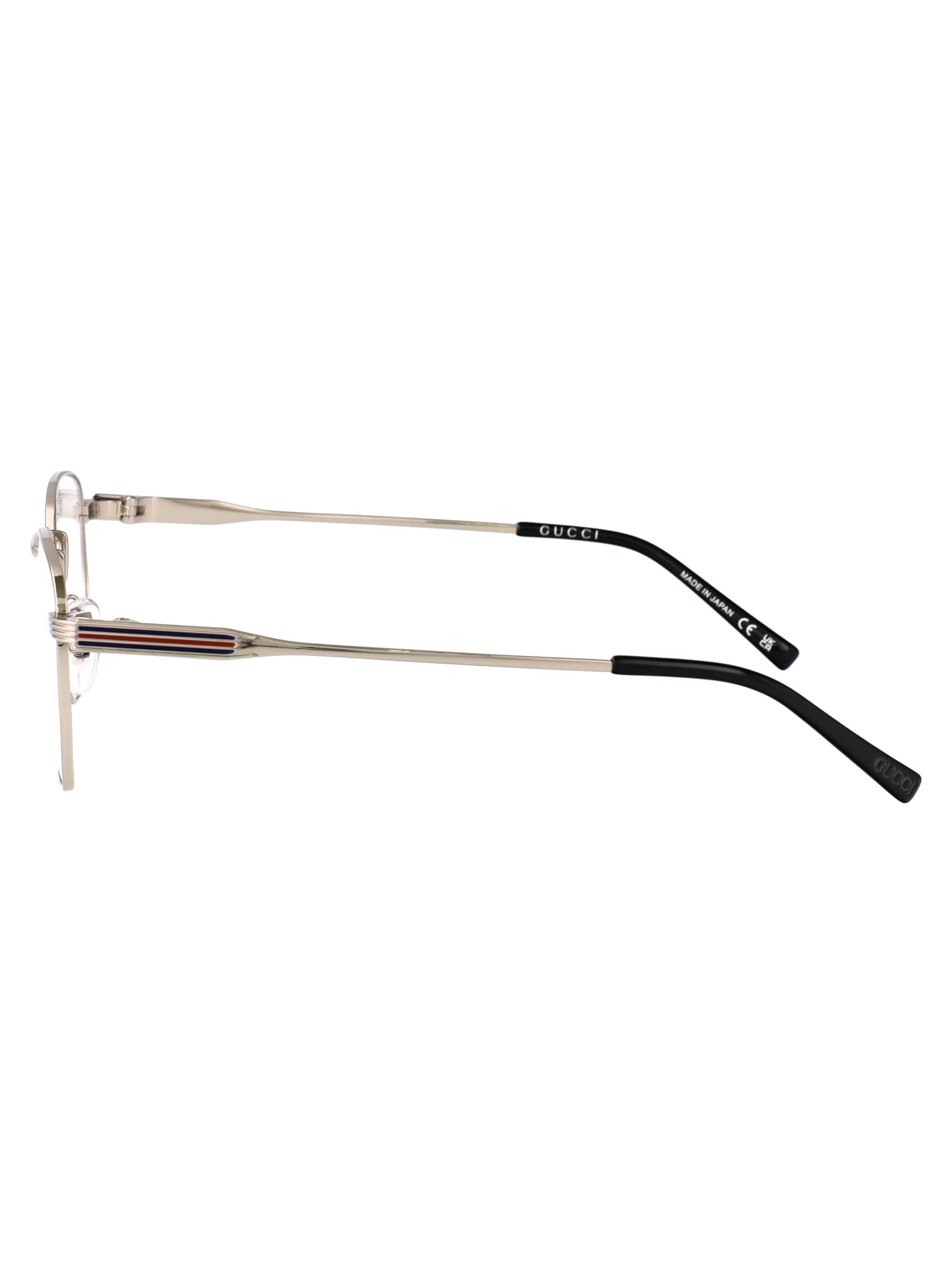 Gg1878o 003 Silver-silver-transparent Metal Optical